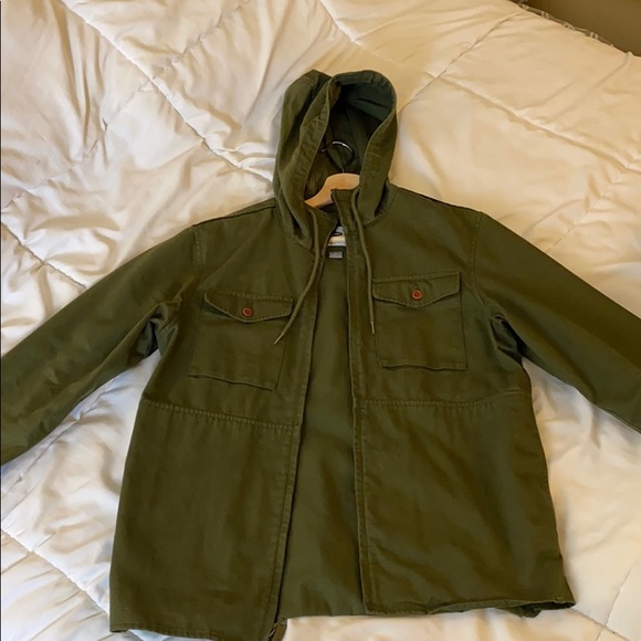 Old Navy Other - Navy Green Zip Up Hoodie (Old Navy)